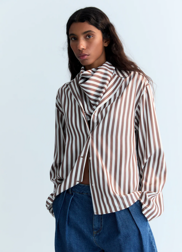 BLUSA ANIKA ROAST STRIPES