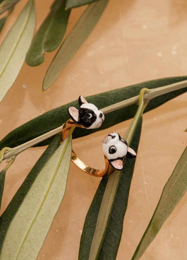 ANILLO BULL DOG FRANCÉS