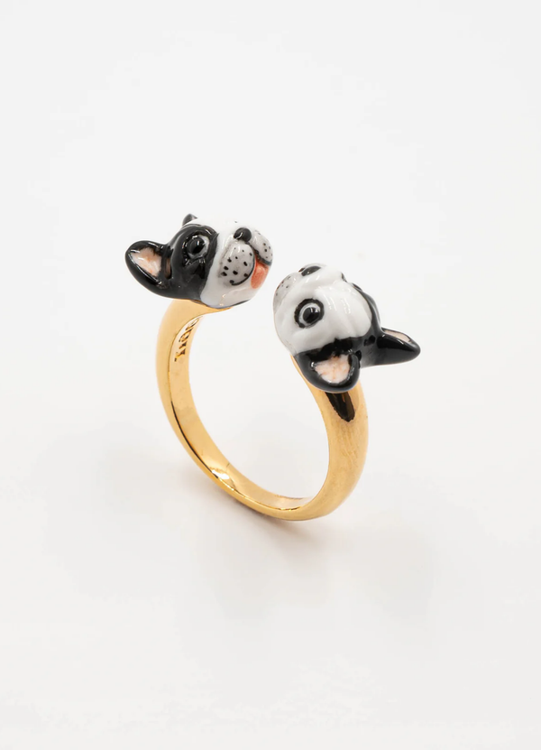 ANILLO BULL DOG FRANCÉS