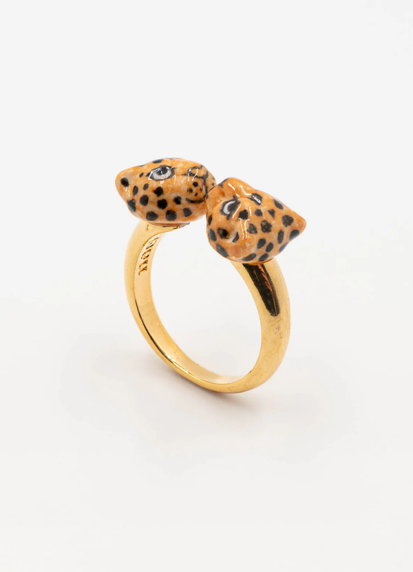 ANILLO CABEZAS LEOPARDOS