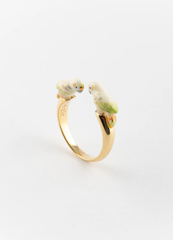 ANILLO LOROS BLANCOS