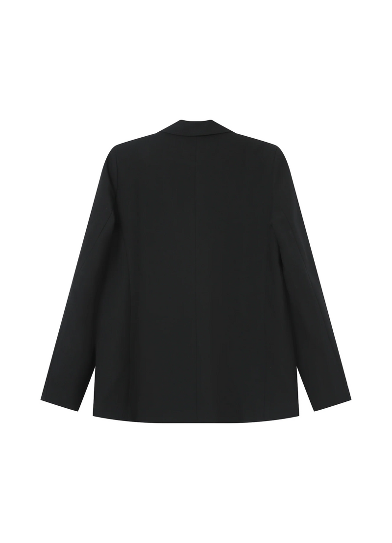 Blazer de sastre cruzado SUREAU NOIR