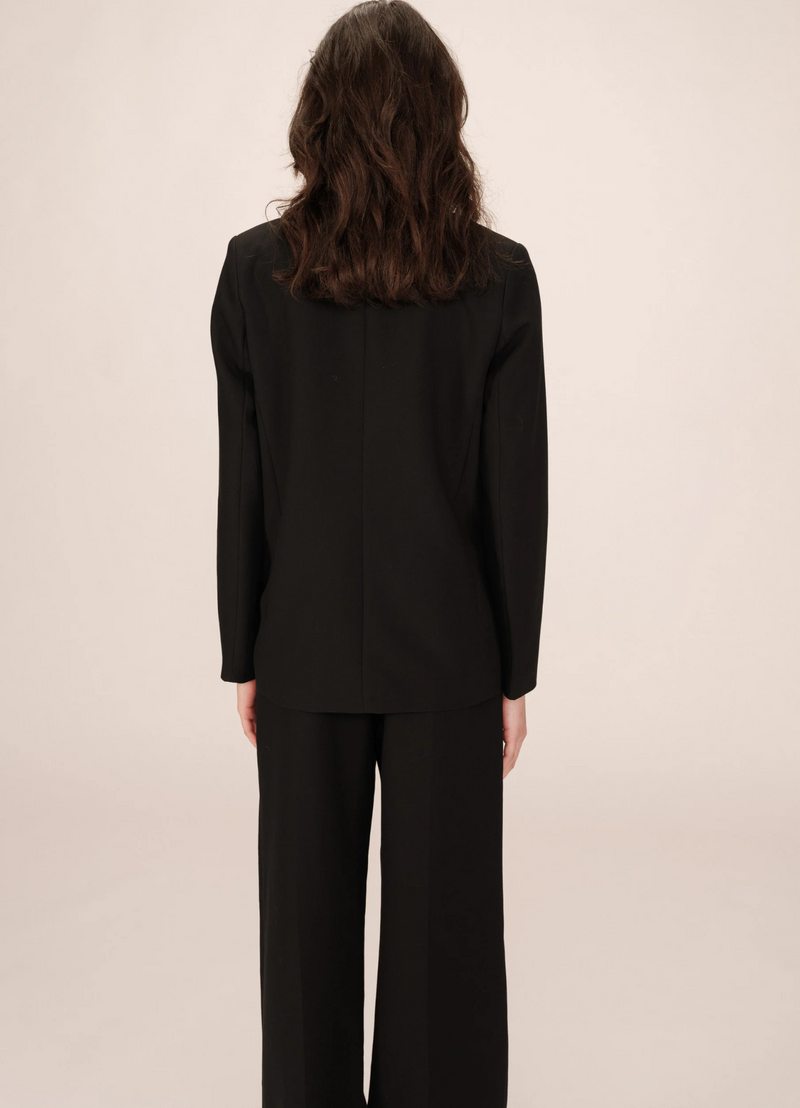 Blazer de sastre cruzado SUREAU NOIR
