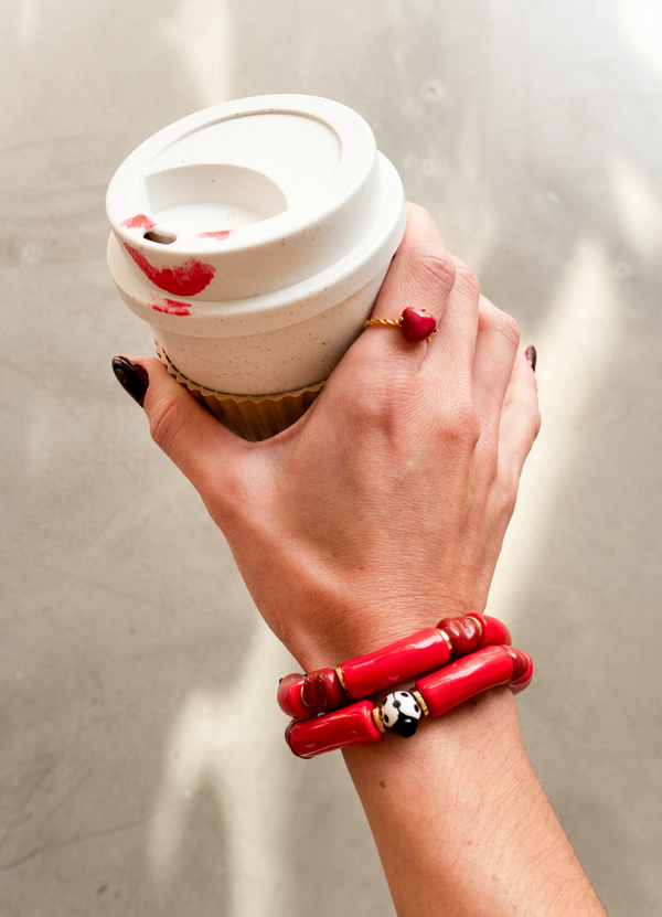 BRAZALETE CORAZONES CHINITAS