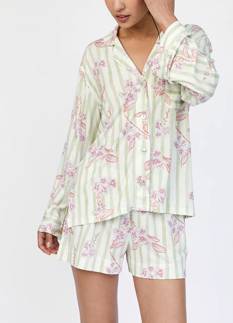 PJ Boyfriend Set Short Florette