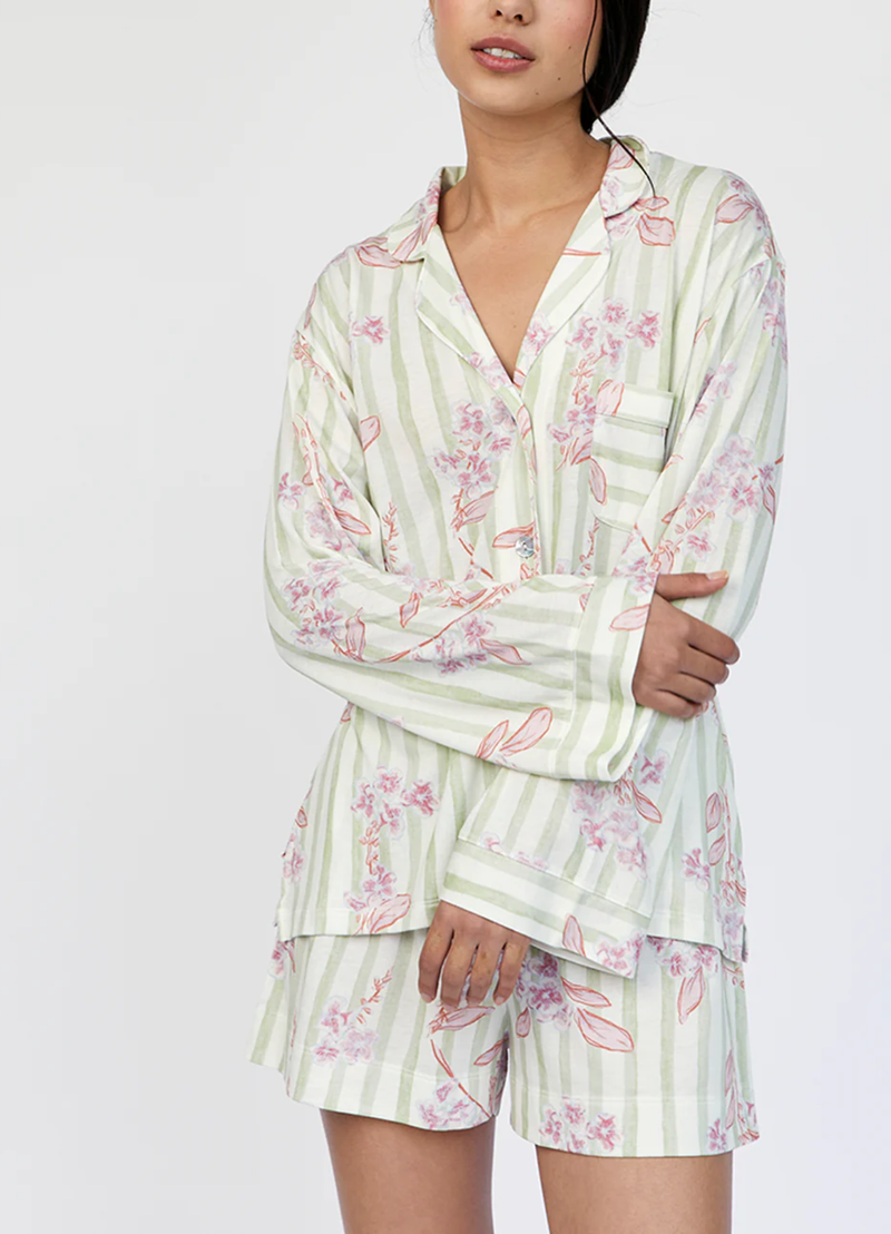 PJ Boyfriend Set Short Florette