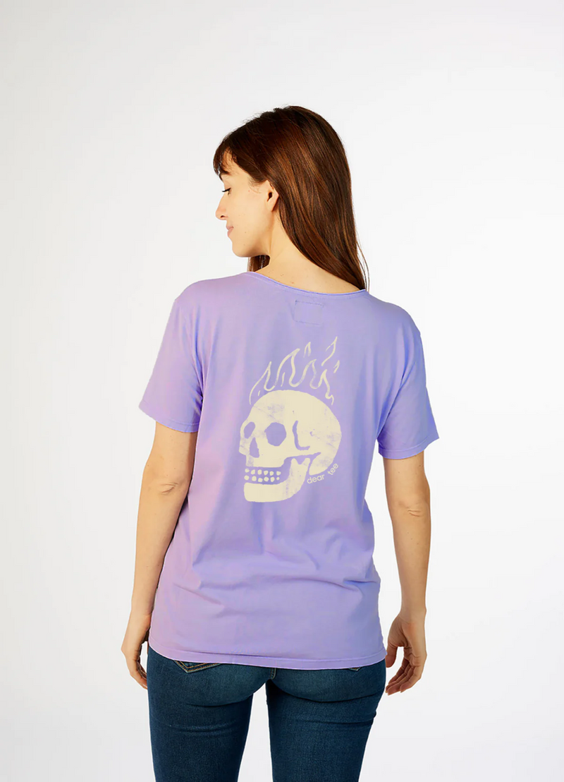 POLERA MUJER CALAVERA VIDA