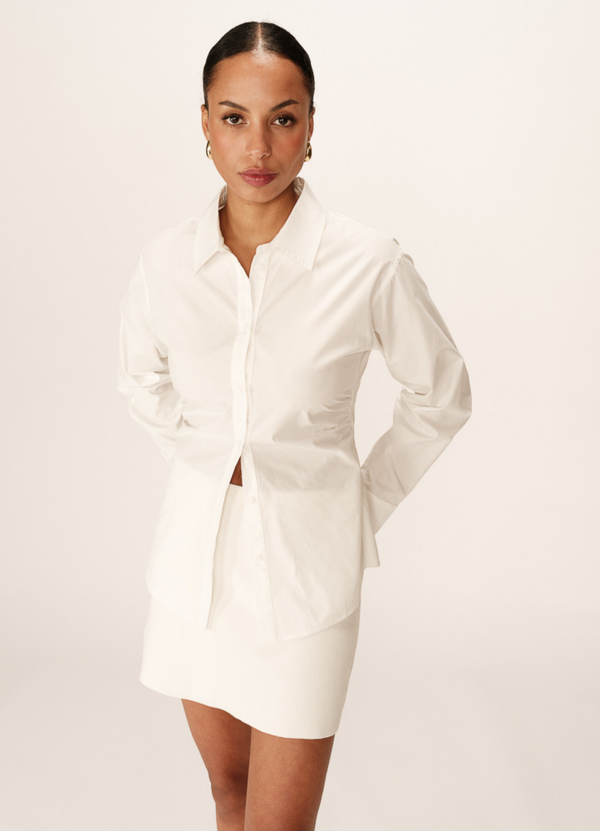 CHEMISE PATTERN ECRU
