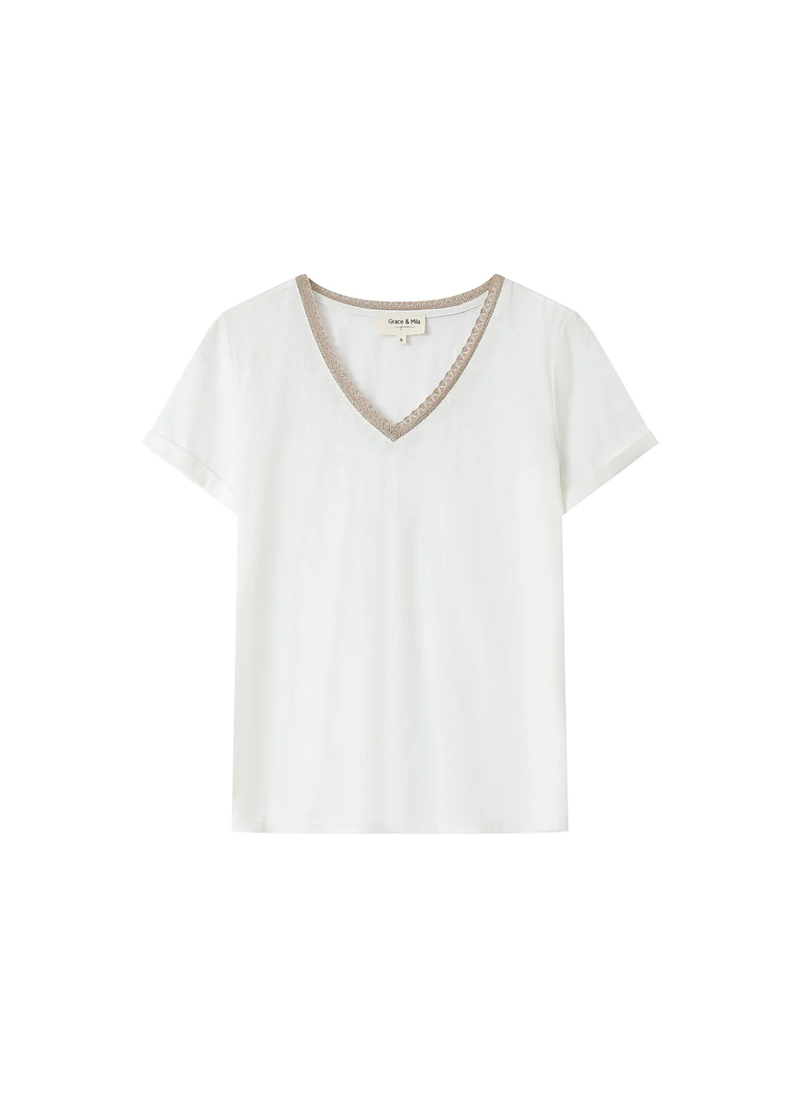 TEESHIRT SPACE IVOIRE