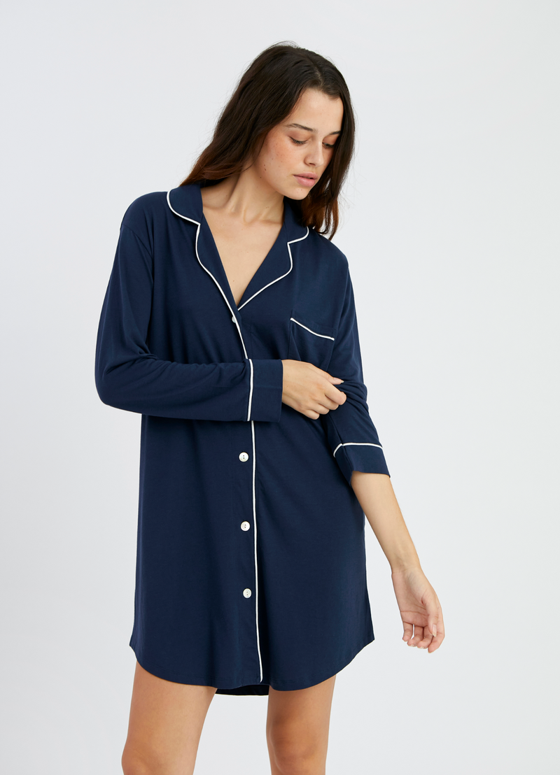 Camisola Boyfriend ML INDIGO