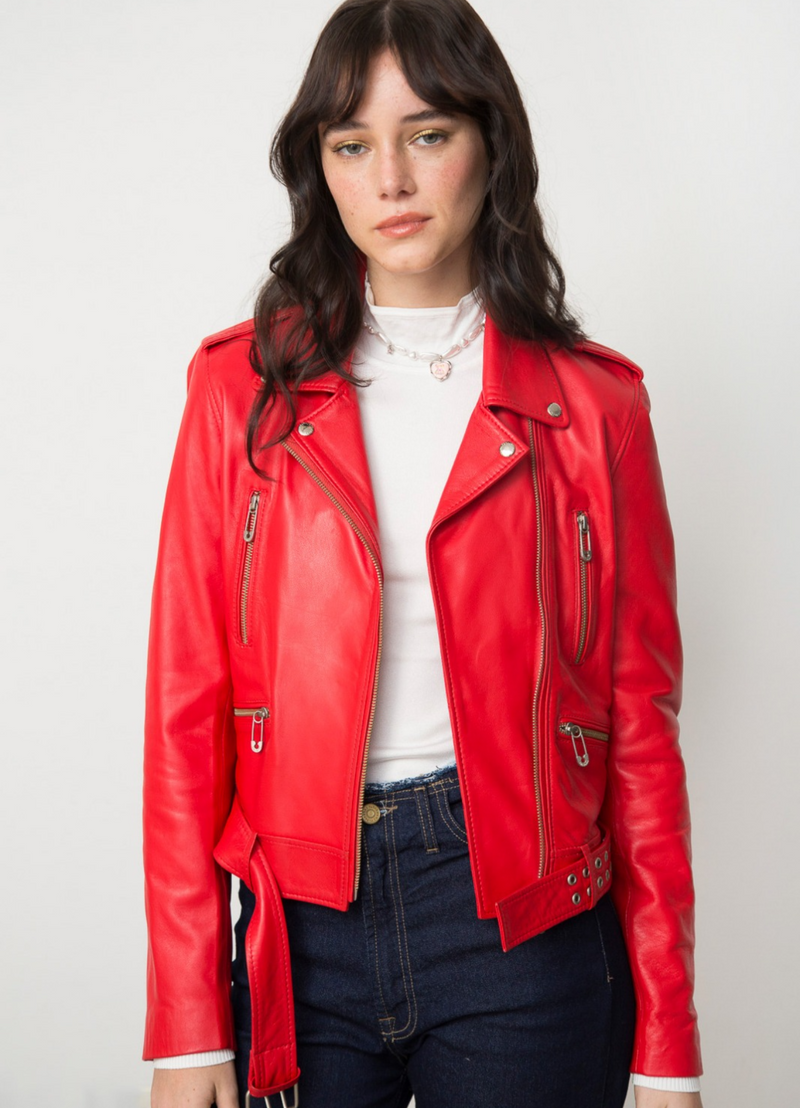 CAMPERA SOPHIE ROJO