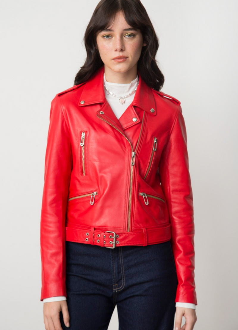 CAMPERA SOPHIE ROJO