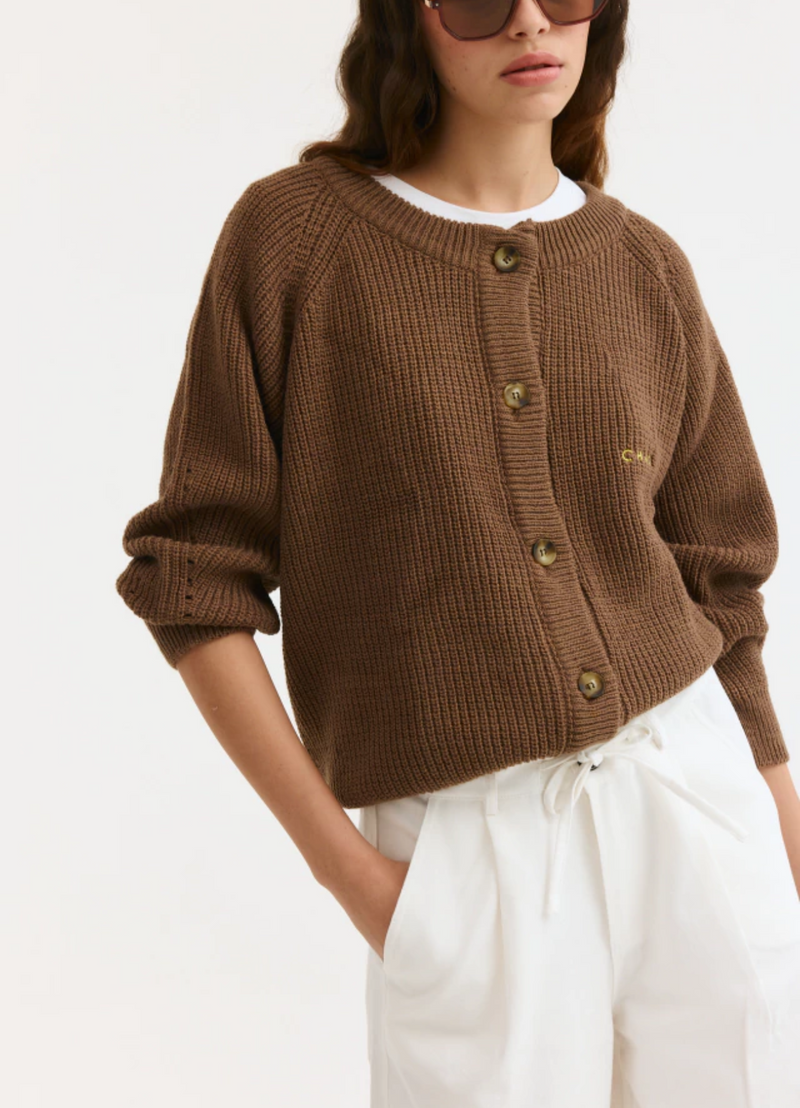 CARDIGAN AFRICA MARRÓN