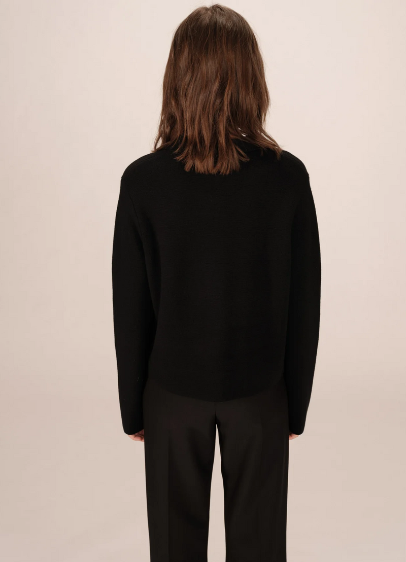 CARDIGAN NOIR SAILOR
