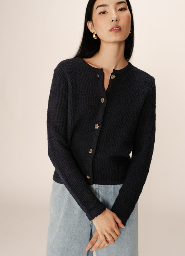 PRE-VENTA | CARDIGAN PACA MARINE