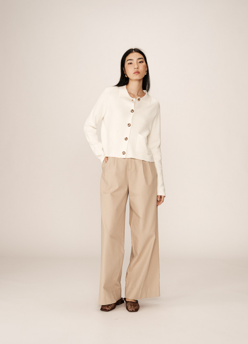 CARDIGAN PAM ECRU