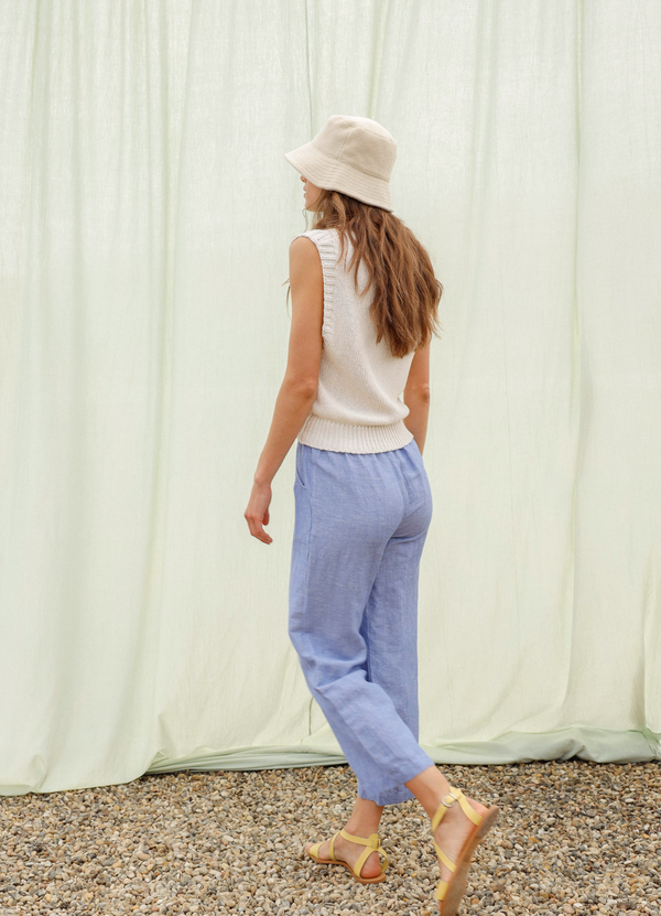 PANTALÓN CROP DANY BLUE