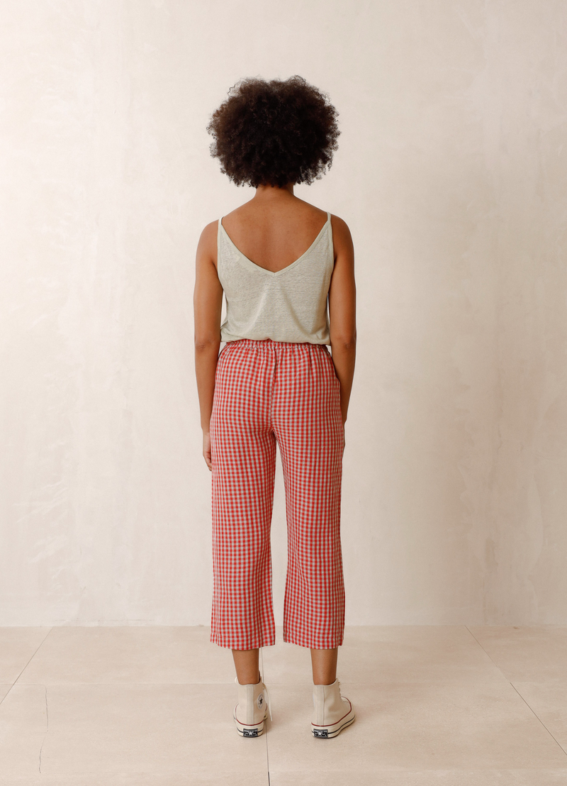 PANTALÓN CROP DANY VICHY