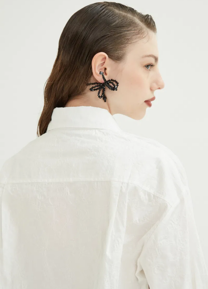 CAMISA GERRI LACES CRUDO