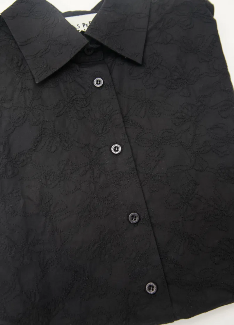 CAMISA GERRI LACES NEGRO