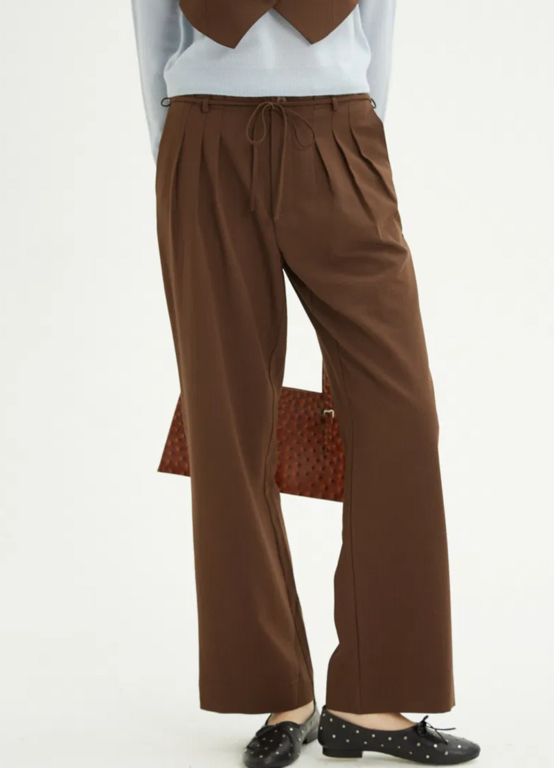 PANTALON KAREN SUIT MARRÓN