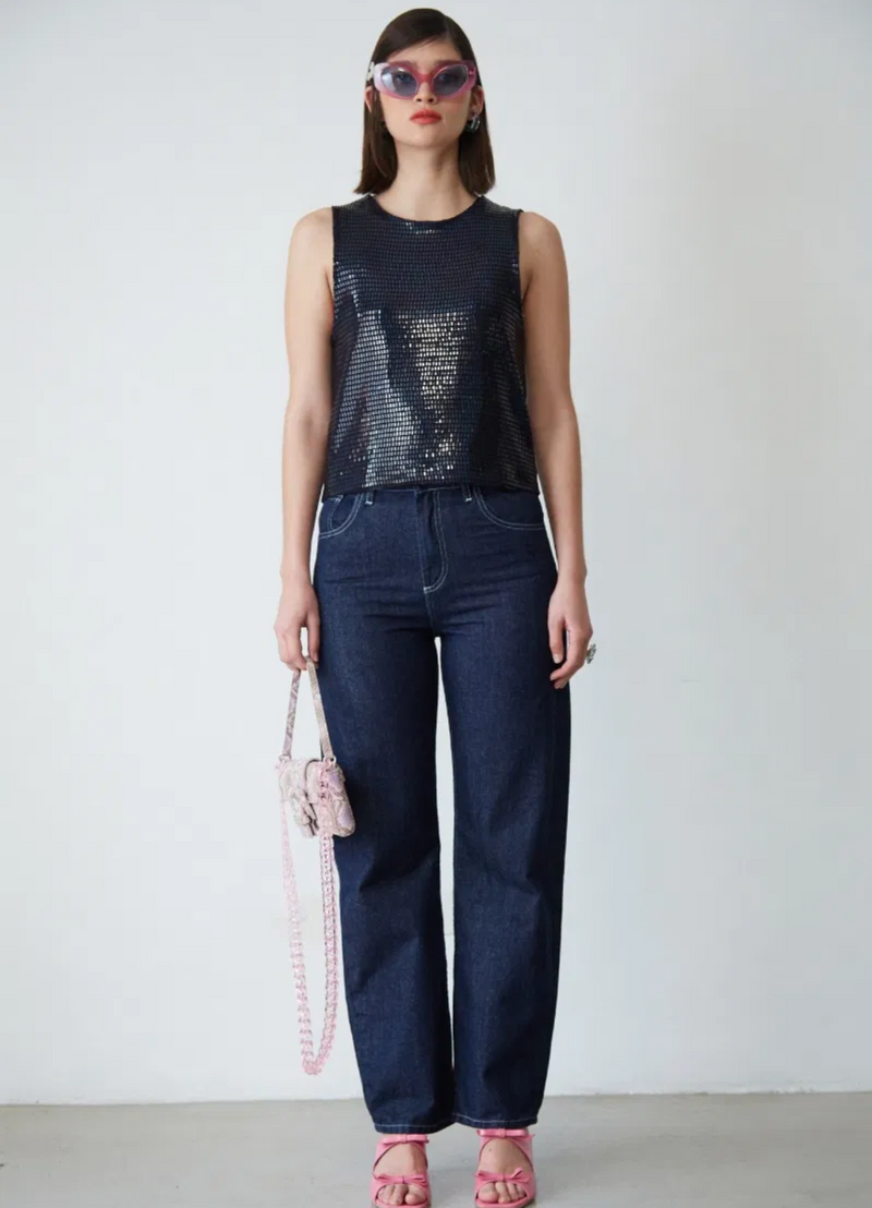JEAN MICA BLUE