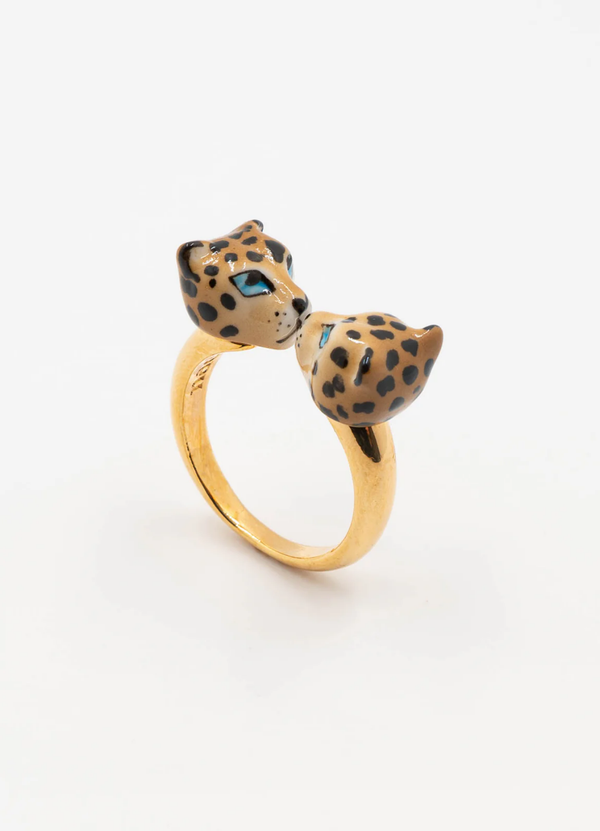 ANILLO LEOPARDO OJOS CELESTES