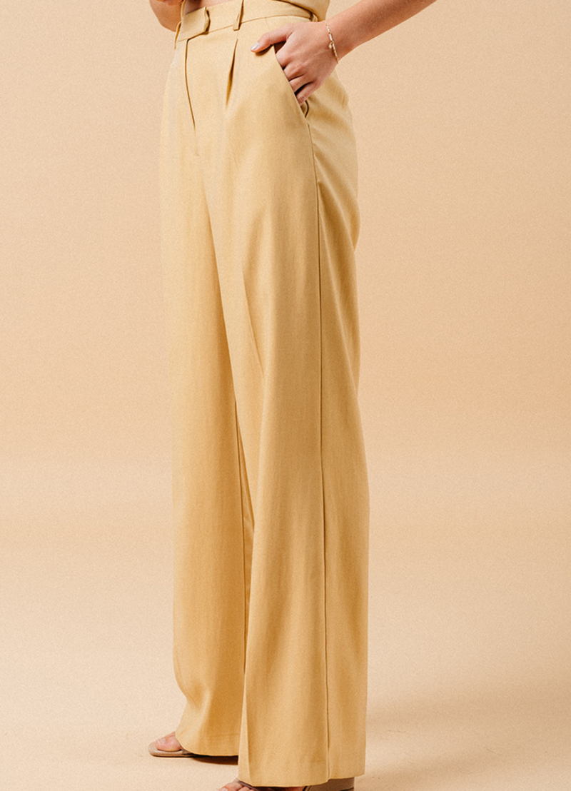 PANTALON MARC OCRE