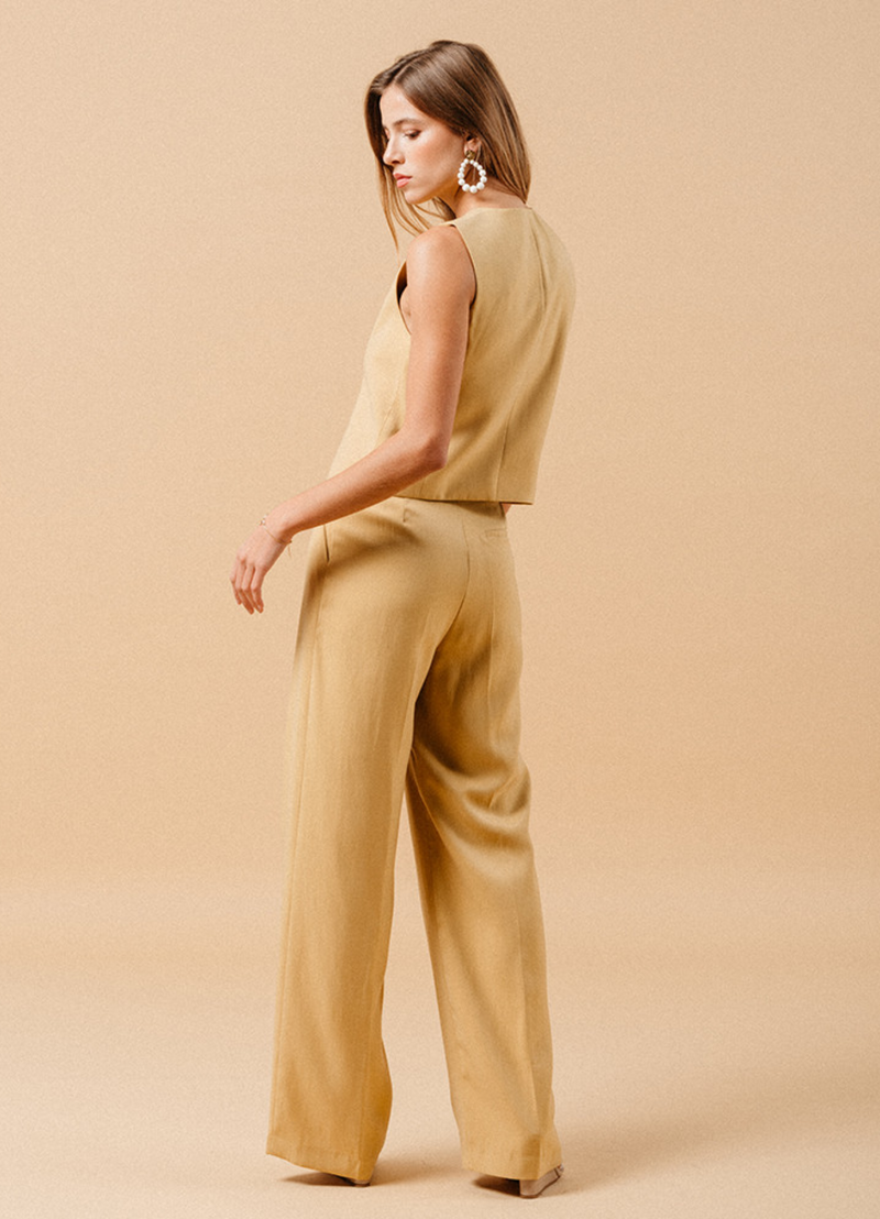 PANTALON MARC OCRE