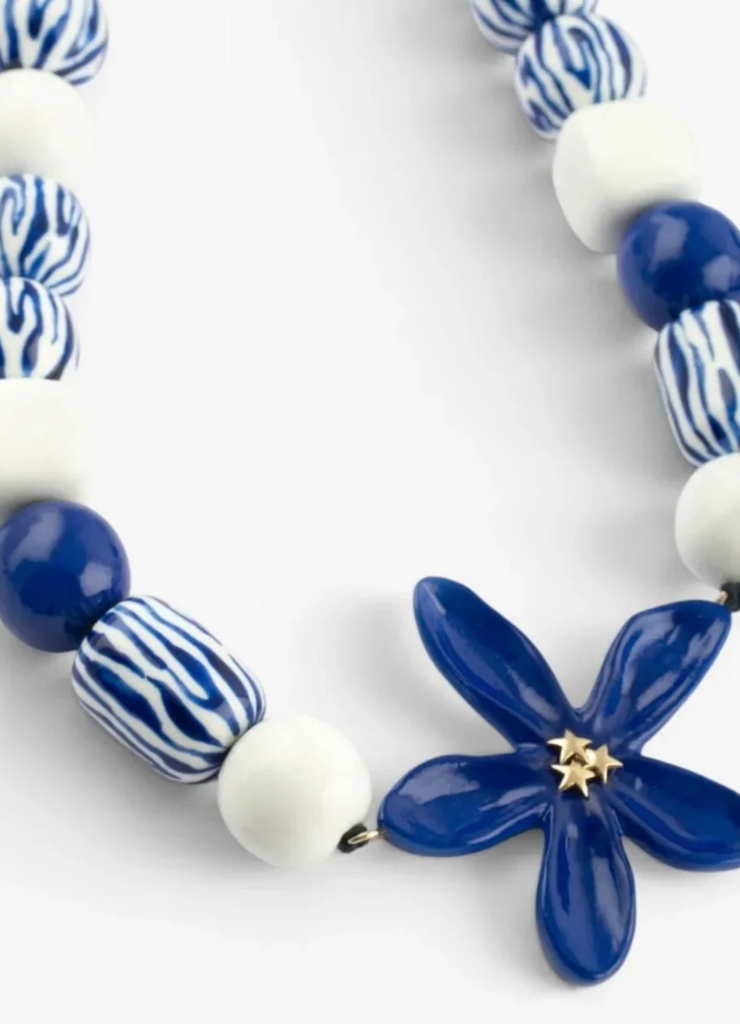 MAXI COLLAR JAZMÍN AZUL