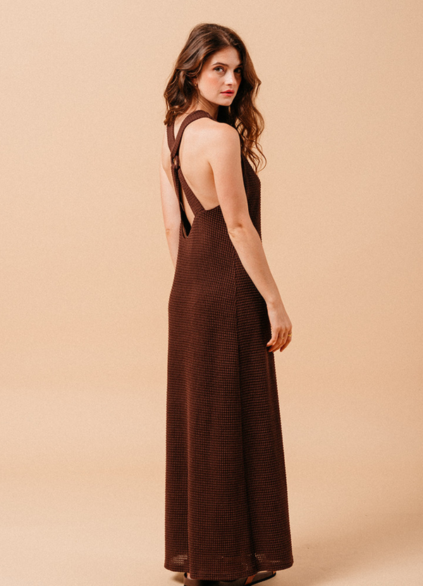 VESTIDO MIRABELLE CHOCOLAT