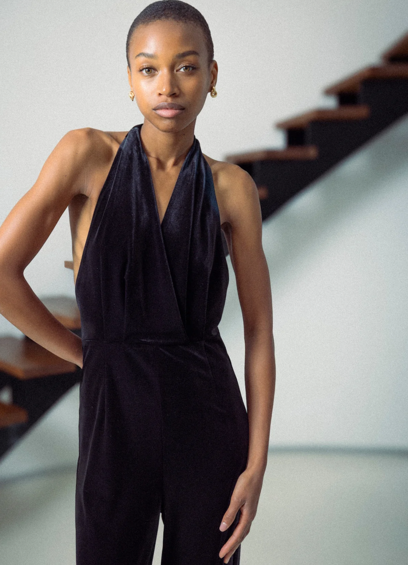 Mono negro de terciopelo Tahara