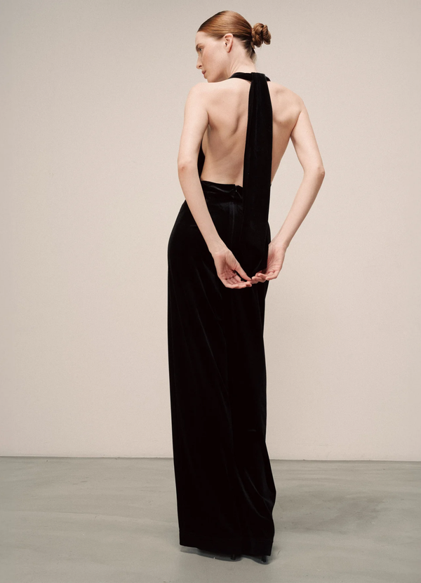 Mono negro de terciopelo Tahara