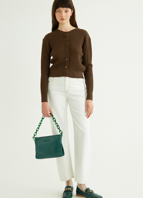 JEAN MICA OFF WHITE