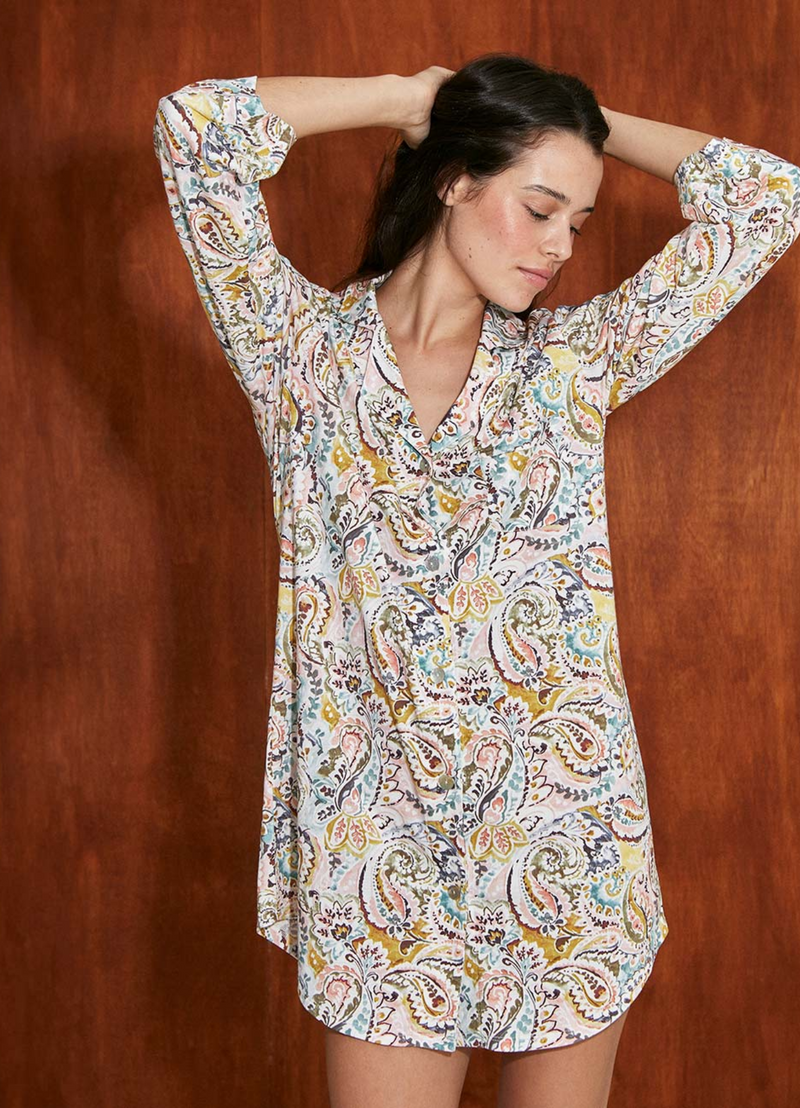 CAMISOLA BOYFRIEND AGNES PAISLEY