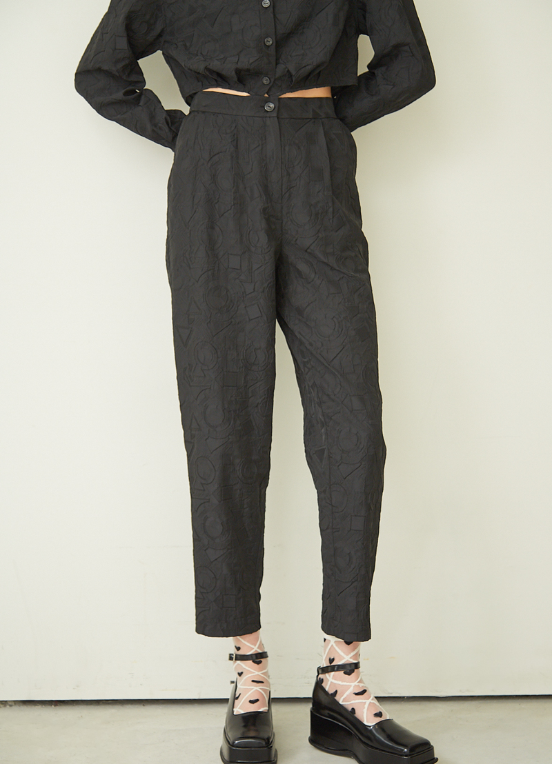 PANTALON RAMIE MIDGE NEGRO