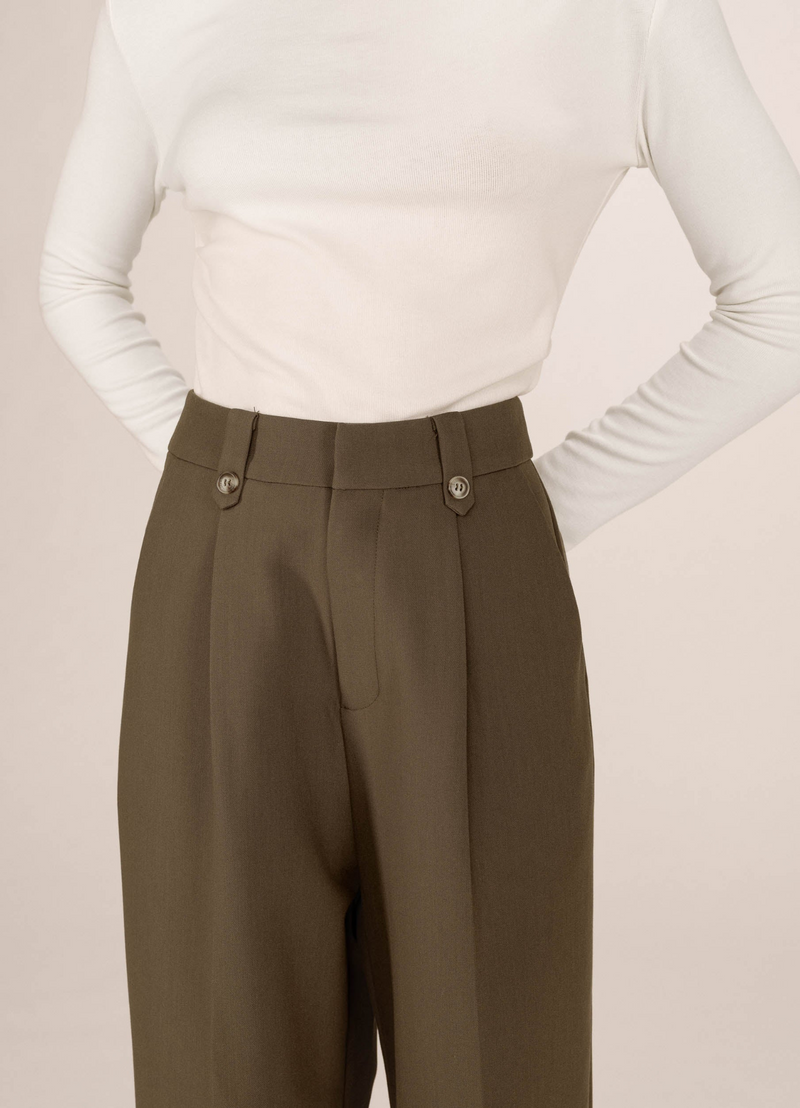 Pantalones de sastre SEPTIME con pinzas VERT