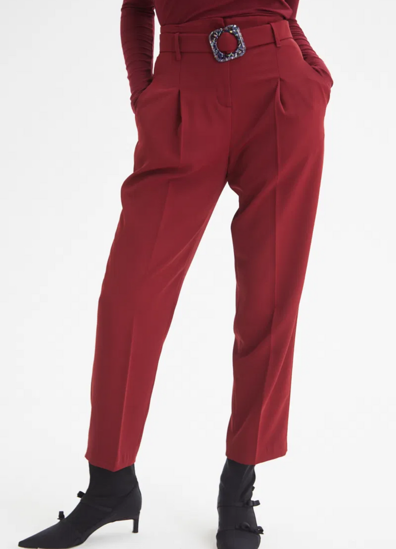 PANTALON TONYA HAUS BORDÓ