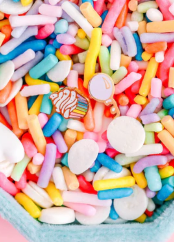 PENDIENTES HIPOALERGENICO CON BAÑO DE ORO BIRTHDAY PARTY!