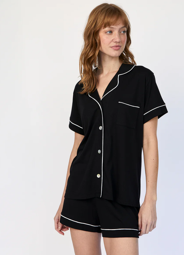 PJ Boyfriend Set Short Negro