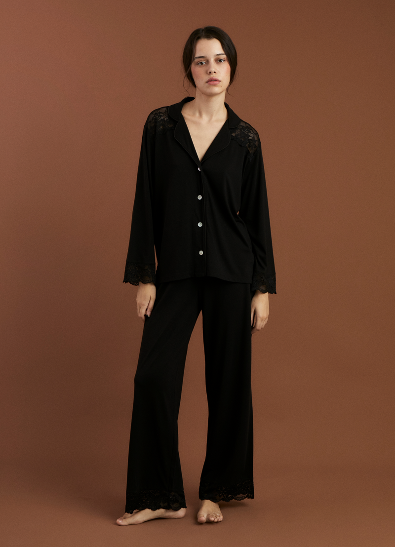 PJ Boyfriend Vera Bridal Black