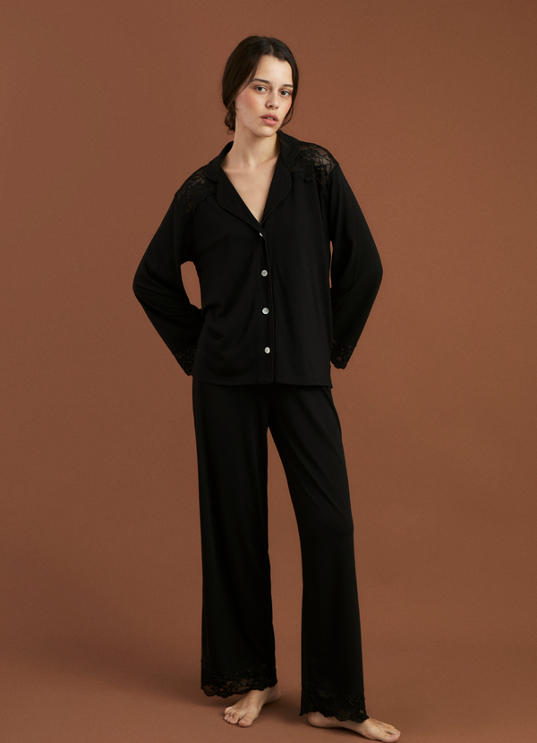 PJ Boyfriend Vera Bridal Black