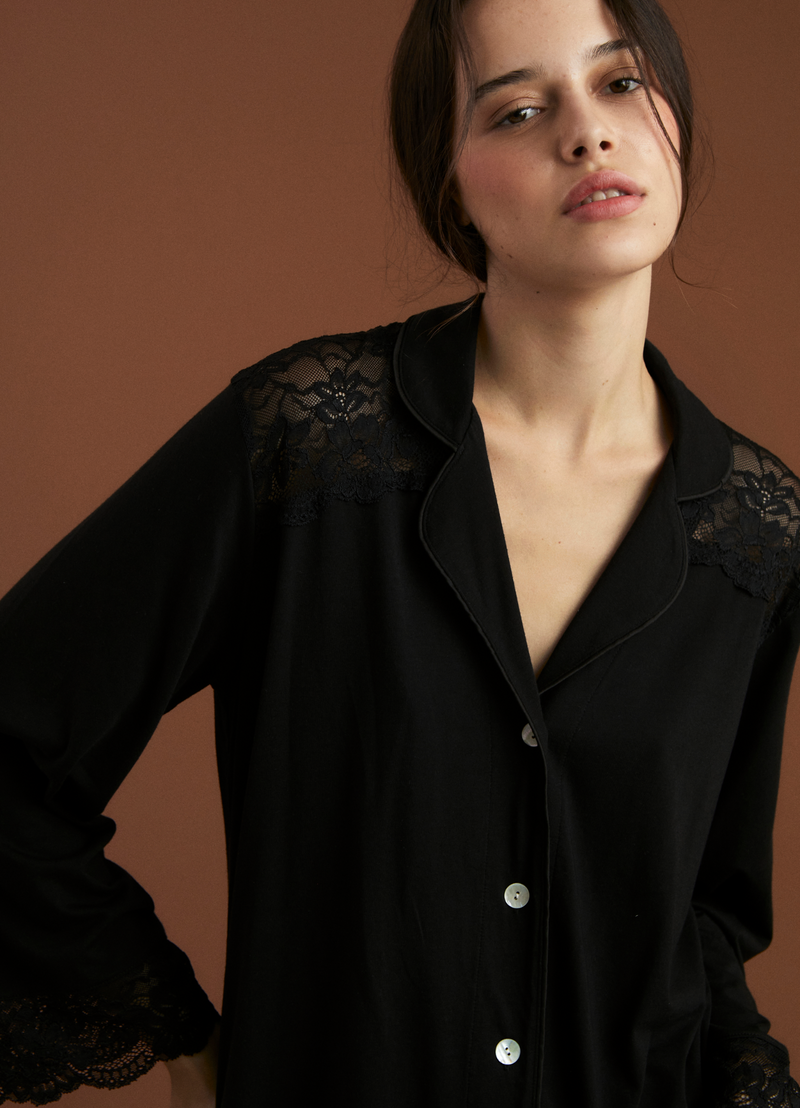 PJ Boyfriend Vera Bridal Black