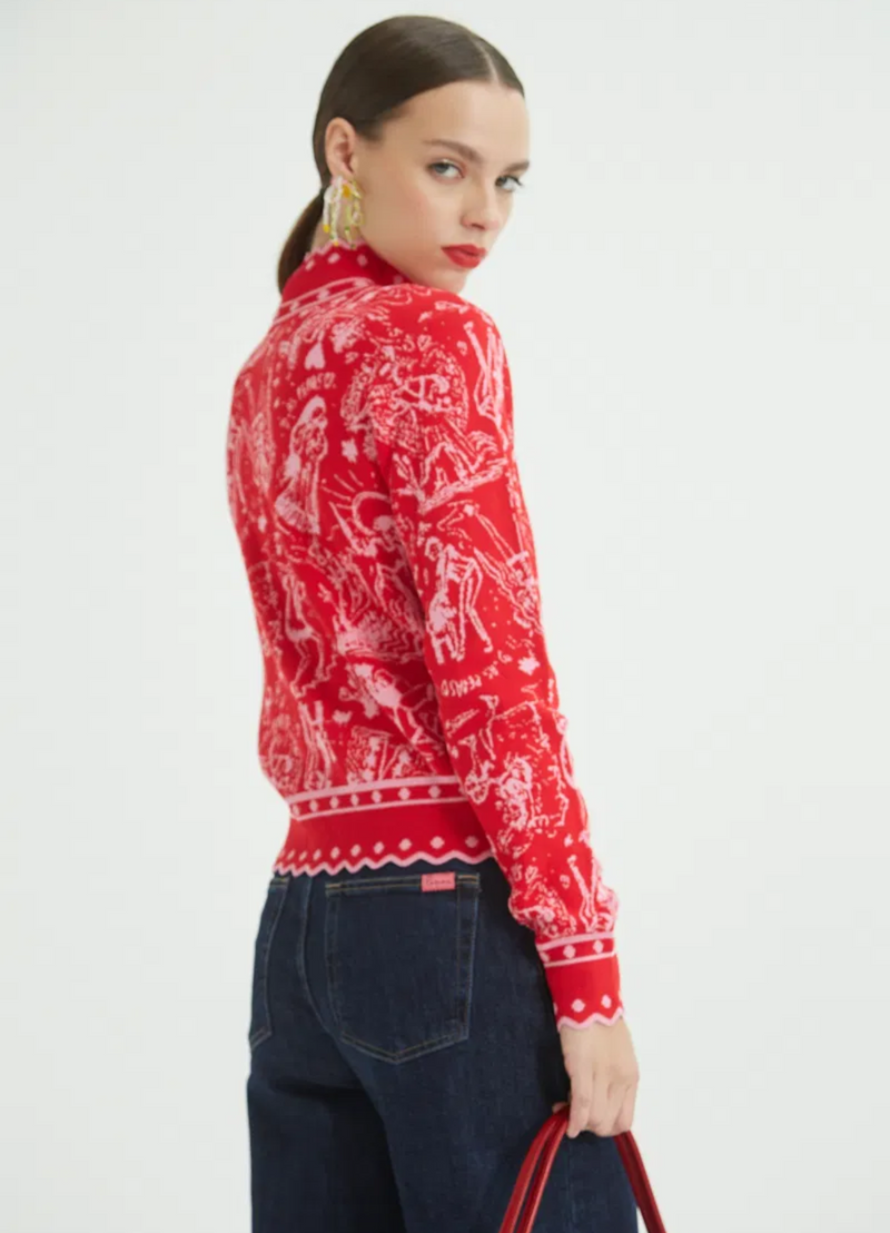 PULL JUNO ROJO