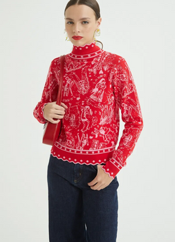 PULL JUNO ROJO