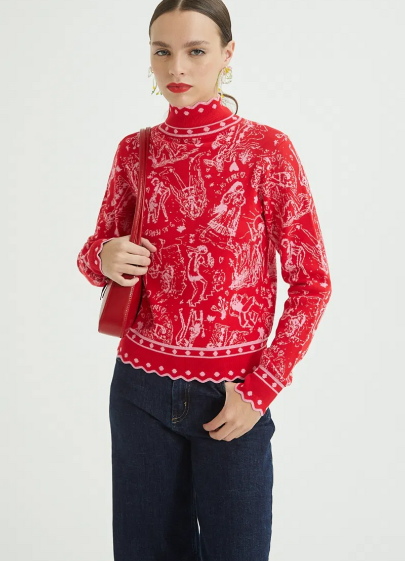 PULL JUNO ROJO