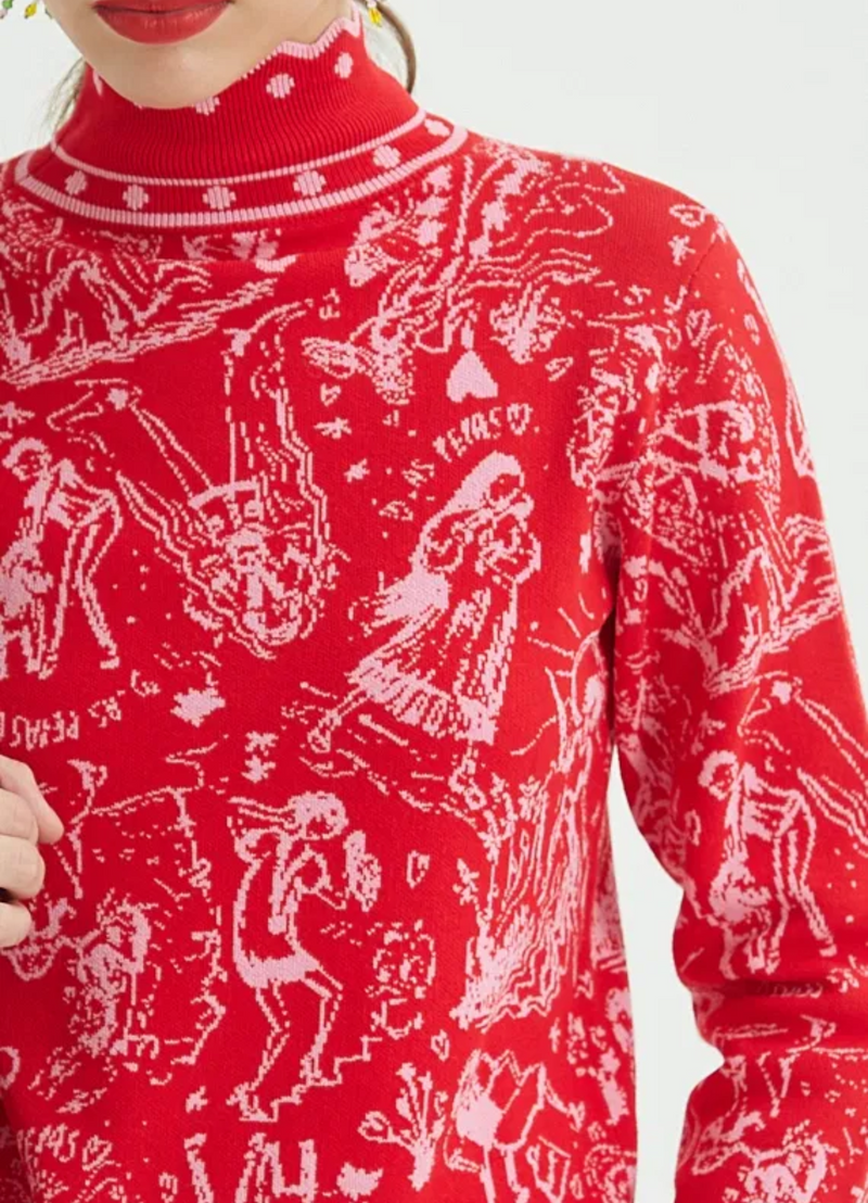 PULL JUNO ROJO