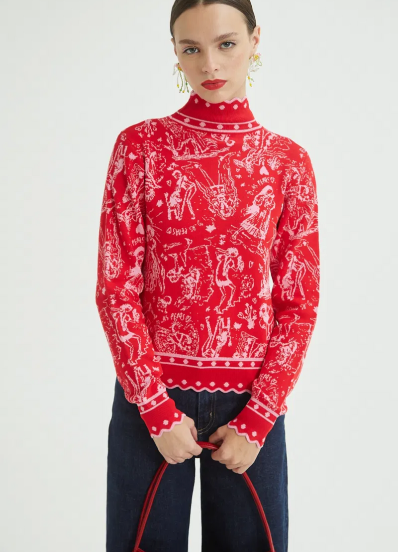 PULL JUNO ROJO