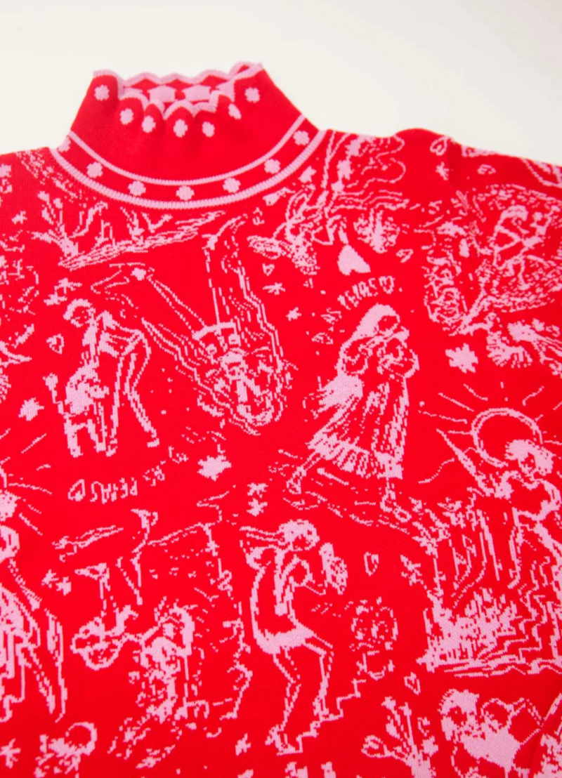 PULL JUNO ROJO