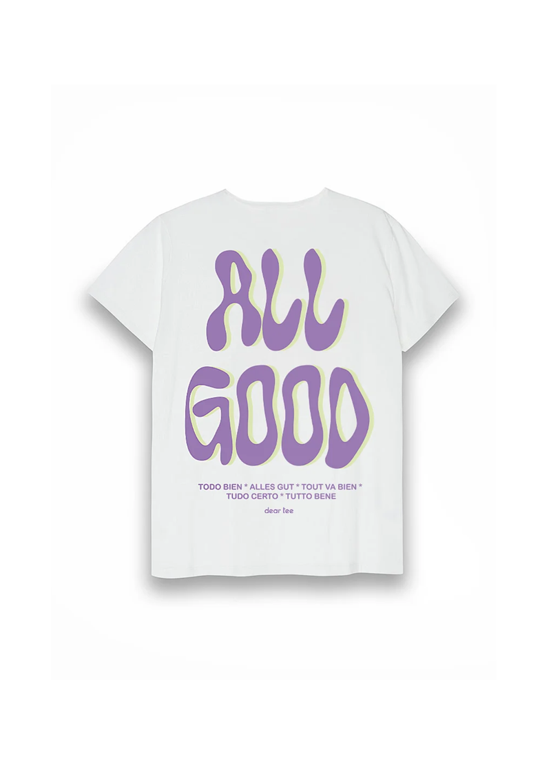 PRE-VENTA | DEAR TEE · Polera "All Good"| 100% algodón orgánico